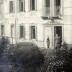 8 fotografie in bianco e nero di dimensioni diverse di Villa Giusti a Padova e del giorno dell'armistizio (3 novembre 1918)