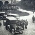 8 fotografie in bianco e nero di dimensioni diverse di Villa Giusti a Padova e del giorno dell'armistizio (3 novembre 1918)